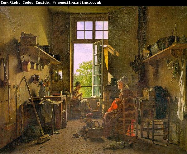  Martin  Drolling Interior of a Kitchen